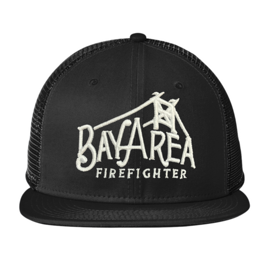 Bay Area Firefighter Flat Bill Hat